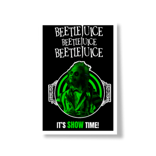 Nome do produtoPoster Retrato VI NA TELINHA - BEETLEJUICE