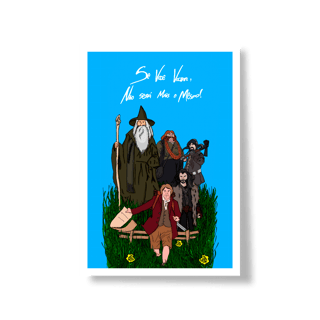 Nome do produtoPoster Retrato O HOBBIT - CINECLUBE