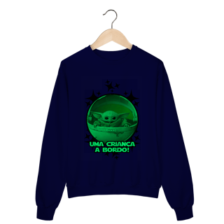 Nome do produtoMoletom Prime Fechado PAI NERD - BABY YODA