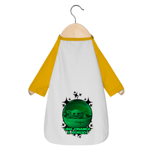 Nome do produtoCamisa Pet Dog PAI NERD - BABY YODA