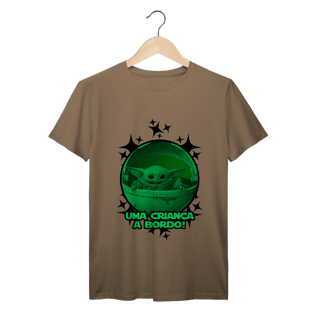 Nome do produtoT-Shirt Prime PAI NERD - BABY YODA