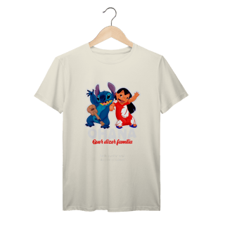 Nome do produtoT-Shirt Prime PAI NERD - LILLO & STITCH