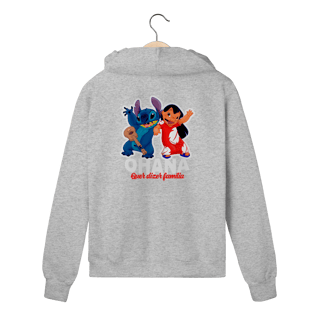 Nome do produtoMoletom Prime Com Zíper PAI NERD - LILLO & STITCH