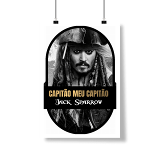 Nome do produtoPoster Retrato VI NA TELINHA - PIRATAS DO CARIBE