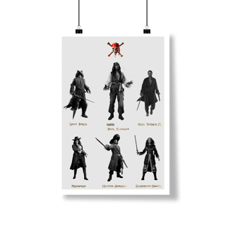 Nome do produtoPoster Retrato VI NA TELINHA - PIRATAS DO CARIBE