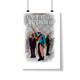 Nome do produtoPoster Retrato UMA NOITE DE CRIME - CINECLUBE