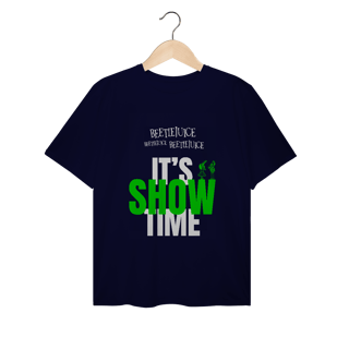 Nome do produtoT-Shirt Plus Size VI NA TELINHA - BEETLEJUICE