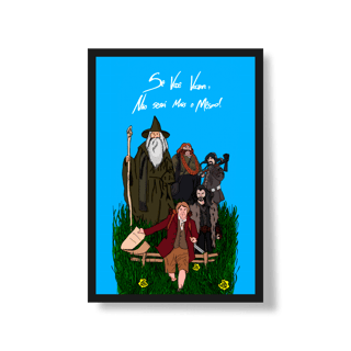 Nome do produtoPoster Retrato O HOBBIT - CINECLUBE
