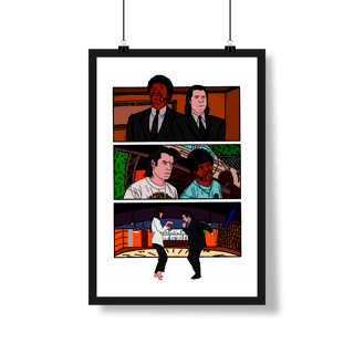 Nome do produtoPoster Retrato PULP FICTION - CINECLUBE