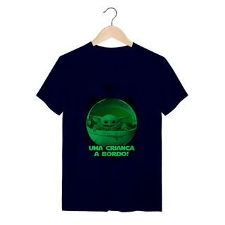 Nome do produtoT-Shirt Quality PAI NERD - BABY YODA