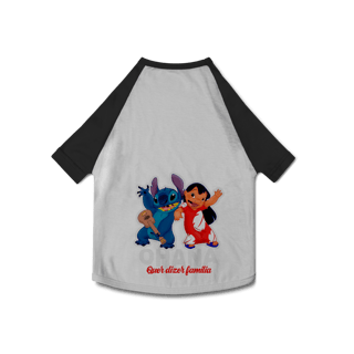 Nome do produtoCamisa Pet Dog PAI NERD - LILLO & STITCH
