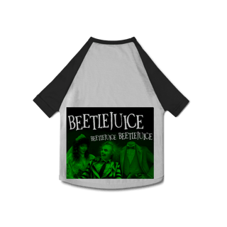 Nome do produtoCamisa Pet Dog VI NA TELINHA - BEETLEJUICE
