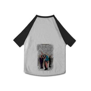 Nome do produtoCamisa Pet Dog UMA NOITE DE CRIME - CINECLUBE