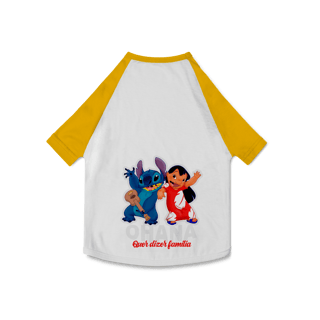 Nome do produtoCamisa Pet Dog PAI NERD - LILLO & STITCH
