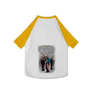 Nome do produtoCamisa Pet Dog UMA NOITE DE CRIME - CINECLUBE