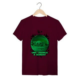 Nome do produtoT-Shirt Quality PAI NERD - BABY YODA