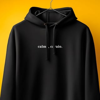Nome do produto Moletom - Calma, caraio