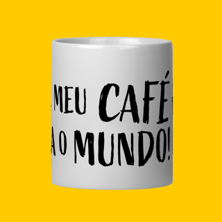 Nome do produto Caneca - Eu e meu café contra o mundo