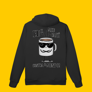 Nome do produto Moletom - Eu e meu café contra o mundo