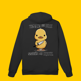 Nome do produto Moletom - Tomara que hoje ninguém me irrite