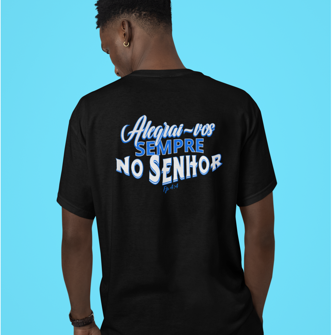 Nome do produto: Camiseta - Alegrai-vos