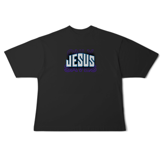 Nome do produto Camiseta Oversized - Only Jesus Saves