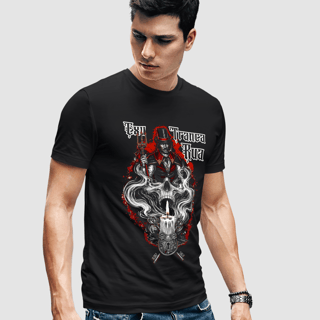 Nome do produto Camiseta Tranca Rua - Preta