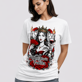Nome do produto Camiseta Maria Padilha - Branca