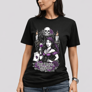 Nome do produto Camiseta Maria Mulambo - Preta
