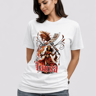Nome do produto Camiseta Iansã - Branca