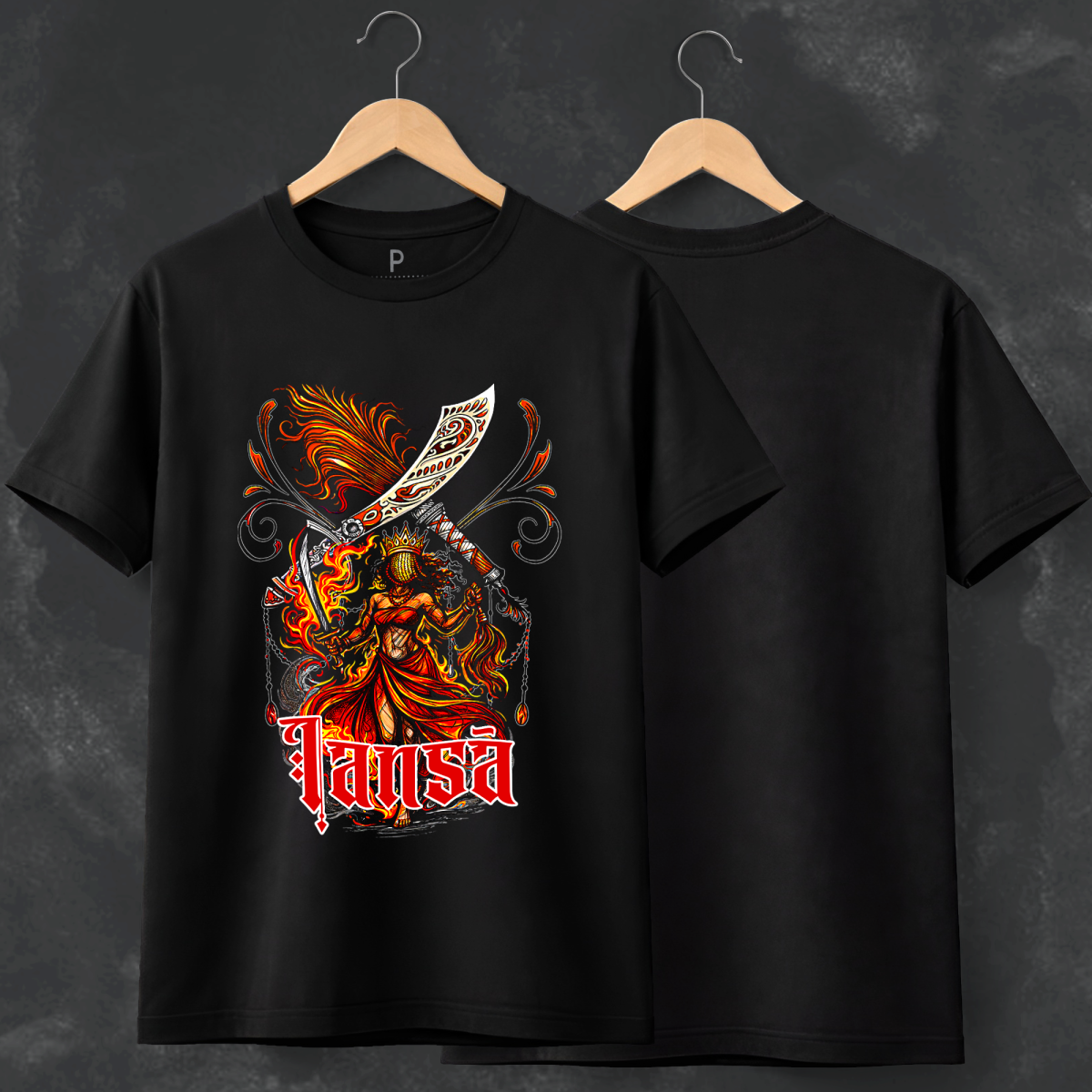 Nome do produto: Camiseta Iansã - Preta