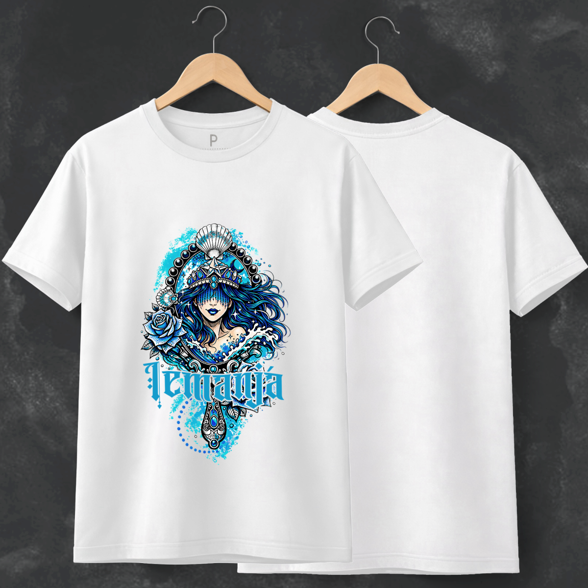 Nome do produto: Camiseta Iemanjá - Branca