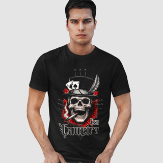 Nome do produto Camiseta Exu Caveira - Preta