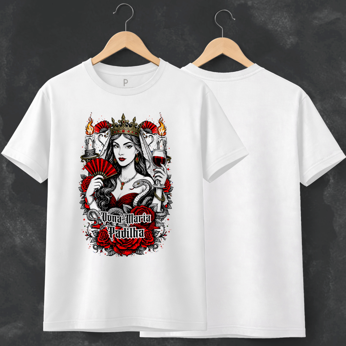 Nome do produto: Camiseta Maria Padilha - Branca