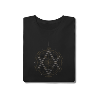 Nome do produto Camiset Hexagrama (Unissex)