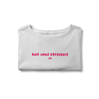 Nome do produtoHot and stressed pink - Cropped