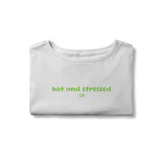 Nome do produtoHot and stressed verde - Cropped