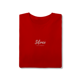 Nome do produtoSilence, I'm in therapy