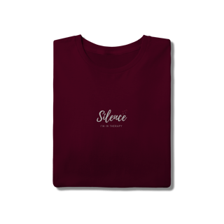 Nome do produtoSilence, I'm in therapy