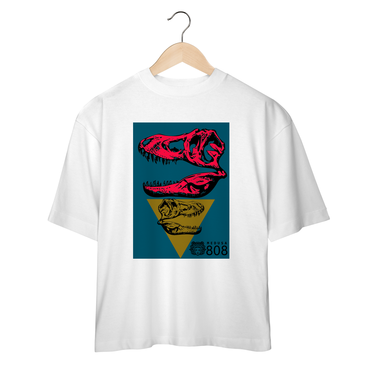 Camiseta Dinossauro 2 - Coleção Ilustra - OVERSIZED