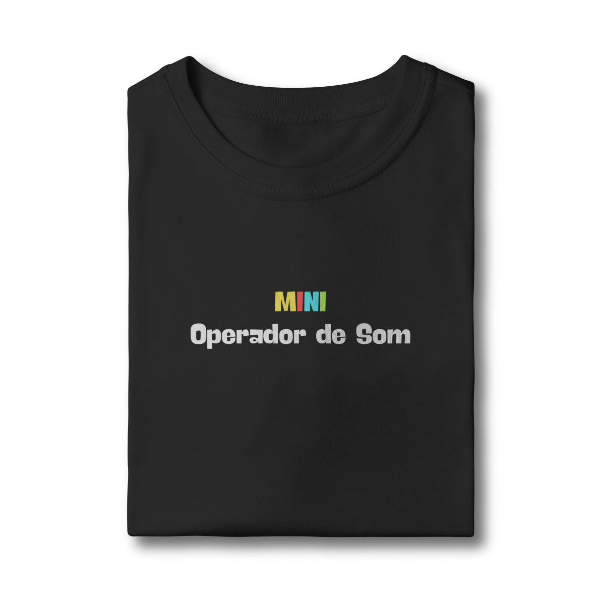 Camisa Infantil Mini Operador de Som