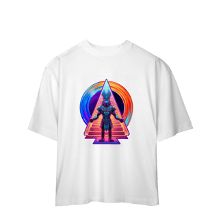Nome do produto Cyberpast Oversized: Aztec - Unissex, 100% Algodão