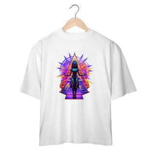 Nome do produto Cyberpast: African II - Unissex, 100% Algodão, Oversized