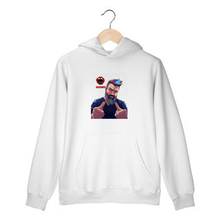 Nome do produto Excelente - Collab Lá e de Moto Outra Vez - Unissex, 100% Algodão, Moletom Canguru