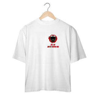 Nome do produto Capacete - Collab Lá e de Moto Outra Vez - Unissex, 100% Algodão, Oversized