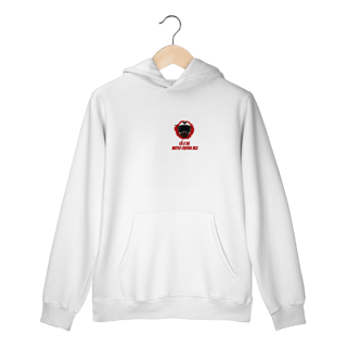 Nome do produto Capacete - Collab Lá e de Moto Outra Vez - Unissex, Moletom Canguru