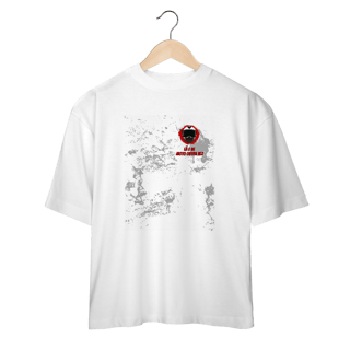 Nome do produto Mapa - Collab  Lá e de Moto Outra Vez  - Unissex, 100% Algodão, Oversized