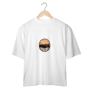 Nome do produto You Can Go Fast Collab Lá e de Moto Outra Vez  - Unissex, 100% Algodão, Oversized