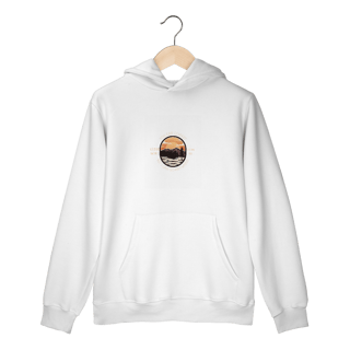 Nome do produto You Can Go Fast Collab Lá e de Moto Outra Vez  - Unissex, Moletom Canguru