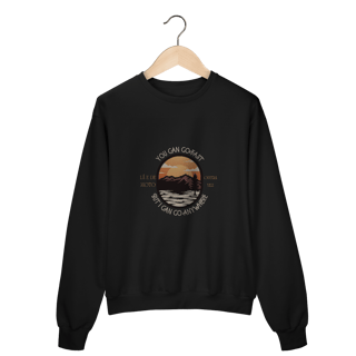 Nome do produto You Can Go Fast Collab  Lá e de Moto Outra Vez  - Unissex, Moletom Fechado